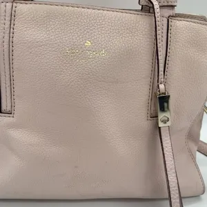 Kate‎ Spade Dominique Pink Leather Street Pebble Purse Handbag Shoulder Strap thumbnail 14