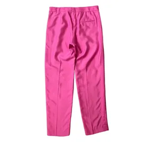 3.1 Phillip Lim $470 2 Bright Pink Tuxedo Trousers High Waist Rise Dress Pants thumbnail 3