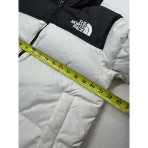 The North Face Women's 1996 Retro Nuptse Puffer 700 Down White Black NWT Medium thumbnail 9