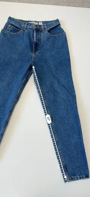 Innovation Sport Petites Vintage High-Waisted Relaxed Tapered Leg Jeans 10P thumbnail 1