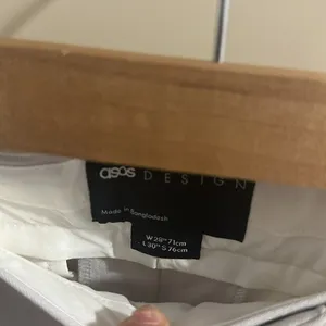 ASOS White Business Casual Pants thumbnail 9