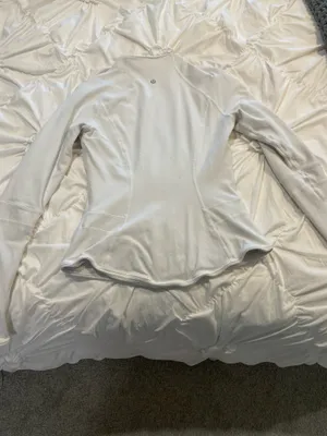 Lululemon Zip-Up White Jacket thumbnail 2