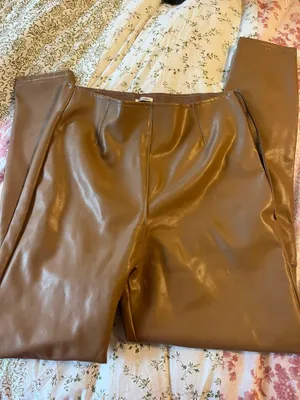 Abercrombie Leather Pants thumbnail 1