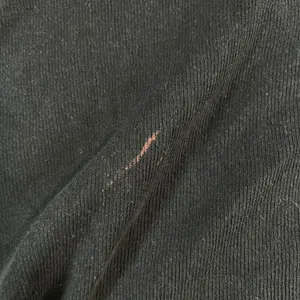 We The Free Free People Black Thermal Waffle Knit Raw Seam Top Thumbholes Small thumbnail 8