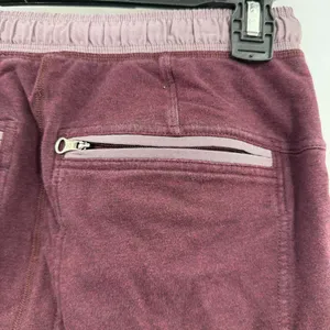 Lululemon Get Going Jogger 4 Heathered Black Cherry Burgundy Zip Pockets thumbnail 8