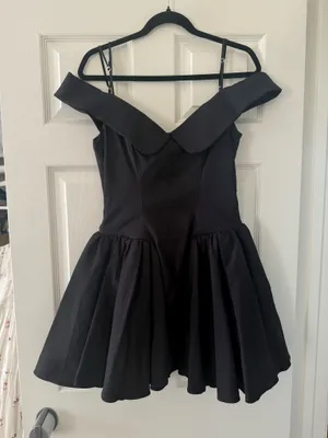 House of CB Elida Black Off Shoulder Mini Dress thumbnail 7