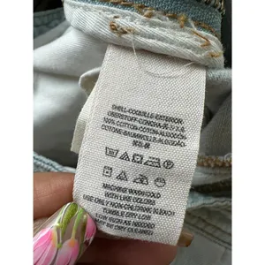 Free People 70s 100% Cotton Light Wash Wide Leg Denim Overalls Jumpsuit 27 thumbnail 8