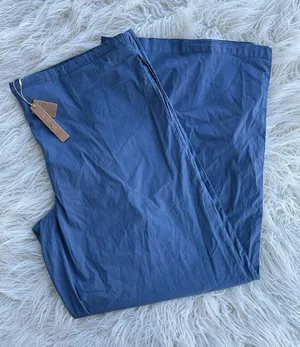 Skims Cotton Poplin Straight Leg Pant Harbor Size Large thumbnail 1