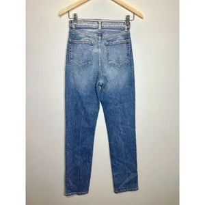 Reformation Stevie Ultra High Rise Jean Women 24 Blue Malta Comfort Stretch thumbnail 5