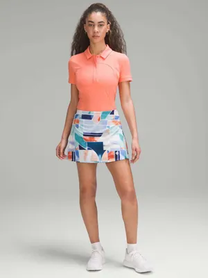 Lululemon Peek Pleat High-Rise Tennis Skirt Shadow Court Multi / Night Sea 4 thumbnail 4