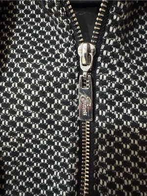 Guess Woven Black & White Belted Trench Coat Jacket thumbnail 6