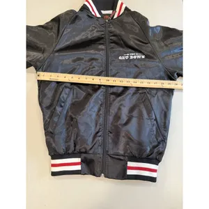 Netflix Satin Unisex Jacket Small The Get Down Show Crew Travel Retro Vacation thumbnail 4