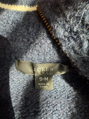 J. CREW relaxed half zip wool blend sweater thumbnail 5