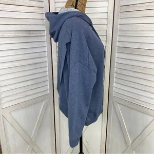 LIV Outdoor Kendall Crossover Back Pullover Hoodie‎ Sweatshirt Blue Large thumbnail 6