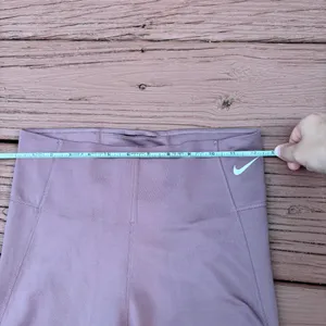 Nike Dri fit S hi waisted purple tone skinny leggings workout Athleisure fitness thumbnail 6
