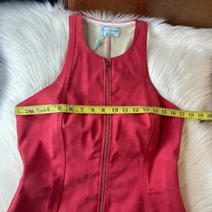 Revice Denim Los Angeles Vixen Dress Simply Red Size XL thumbnail 8