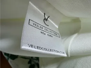 Veiled Collection Dalia Floral Tiered Maxi Dress Long Sleeve Green Large NEW NWT thumbnail 9