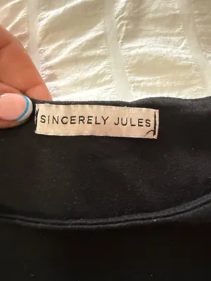 Sincerely Jules Tank Black thumbnail 2