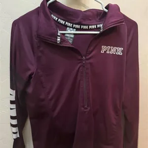 PINK by Victoria Secret Ultimate half zip Size M thumbnail 1