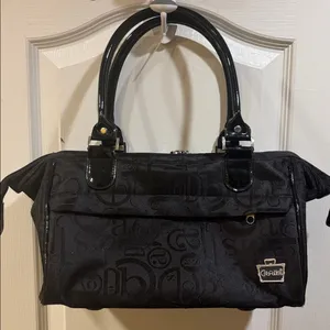 Caboodles Brand Black Envy Dr Bag & Zip Pulls Double Zip thumbnail 3