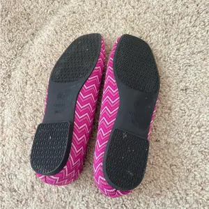 VIVAIA Square Toe V-Cut‎ Flats Margot 2.0 Orchid Multi Chevron Size 38.5 US 7.5 thumbnail 9
