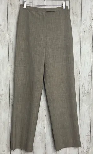 Tahari Wool Blend Wide Leg Lined Flowy Business Work Dress Pants 4 thumbnail 1
