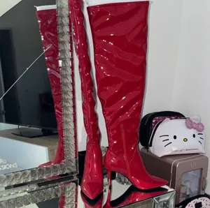 Jessica Simpson patent leather boots thumbnail 9
