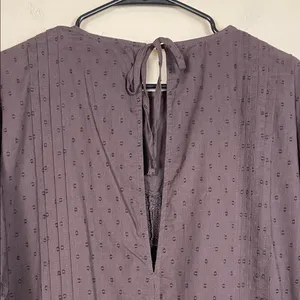 NWT Abercrombie & Fitch Women’s Swiss Dot Embroidered Brown Mini Dress Romper thumbnail 10
