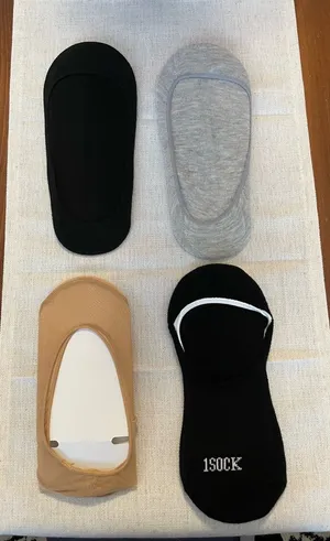 4 pairs of no show socks thumbnail 1