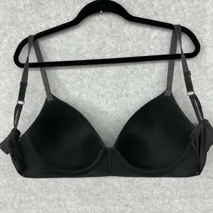 Victoria's Secret Women's Wireless Bra Lightly Lined In Black, Size 38DD thumbnail 10