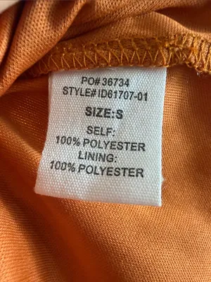 Peach Love California Boho Western Smocked Mini Dress Rust Orange Size S thumbnail 7