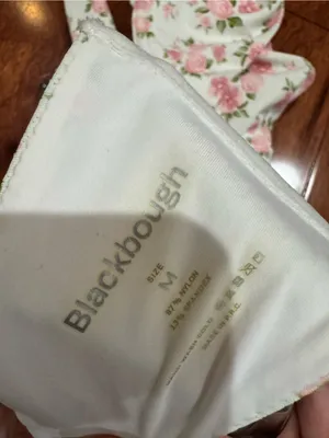 Blackbough Tiana Pink Floral Underwire Bikini Top Size M thumbnail 4