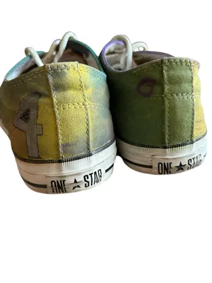 Vintage Converse One Star Rainbow Gradient Low Top Sneakers Women’s Size 10 thumbnail 7