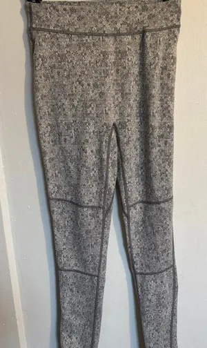 Gymshark Seamless Leggings Womens Gray Snake Print Athletic Workout Size M thumbnail 1