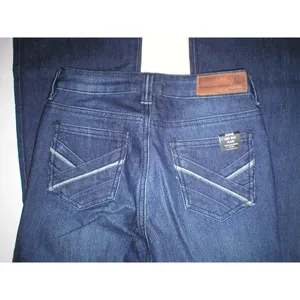 New NWT $99 Designer Buffalo David Bitton Jeans Womens 24 X 33 Mid Rise Flare Dk thumbnail 2