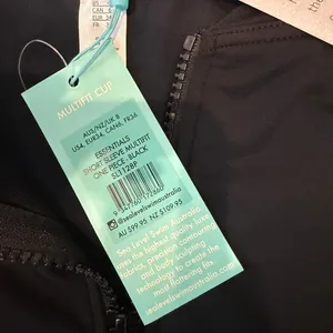 new Sea Level Swim 4 Eco Essentials multifit zip front swimsuit SW 2981 thumbnail 7