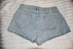 denim shorts Blue Size L thumbnail 2