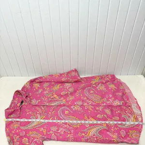 Ralph Lauren Pink Paisley Button Down‎ Shirt Size Medium thumbnail 7
