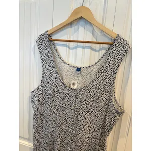 Old Navy White And‎ Blue Floral Dress Size XXL thumbnail 3