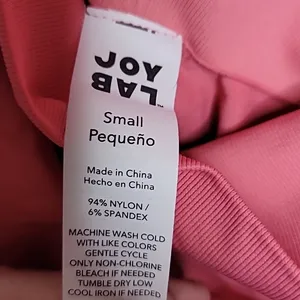JoyLab pull on pink leggings workout gym running training pants sz Small thumbnail 6