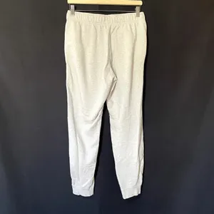 Nike cream white sweatpants pockets drawstring waist women's size medium pockets thumbnail 5