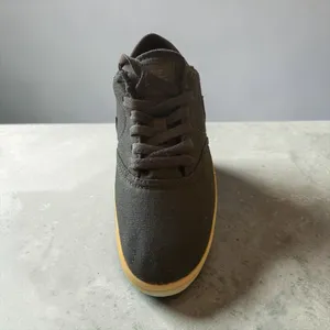 Nike Women's Black Canvas Sneakers with Gum Sole thumbnail 3