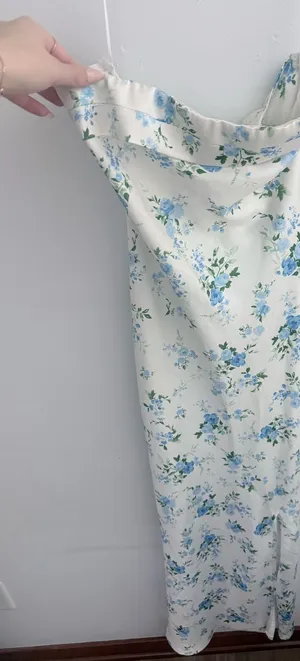 Altar'd State Dress Maxi Floral Silk thumbnail 1