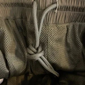 Good American Wide Leg Track Pants MEDIUM Mocha Pull On Casual Athletic Gym thumbnail 9
