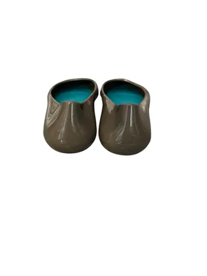 Oka b Taylor Jelly Ballet Flats Size US 7 EU 37 Slip-On Shoes Taupe Gray thumbnail 7