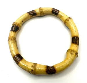 Bamboo bangle bracelet thumbnail 1