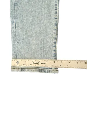 Levi’s NWT Wedgie Straight Jeans Women’s 25x28 Light Wash High Rise Denim thumbnail 14