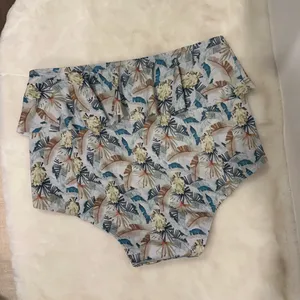Kortni Jeane High-Waist peplum swimmer swimsuit Bikini Bottoms gone bananas new! thumbnail 3