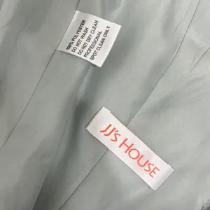 JJ's House‎ Soft Sage Green Chiffon Pleated V-Neck Flutter Sleeve Gown Bridal XS thumbnail 9