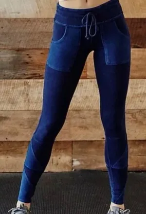 Free People Movement Kyoto Leggings in Blue thumbnail 1